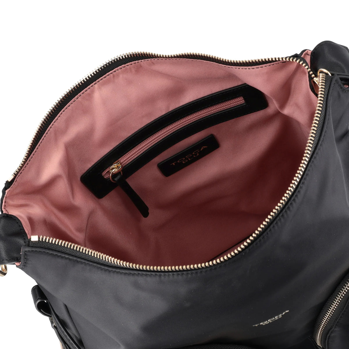 ToscaBlu  Sacca grande Central Park in nylon colore nero