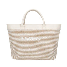 Carica l&#39;immagine nel visualizzatore di Gallery, Shopping bag grande Milano colore avorio
