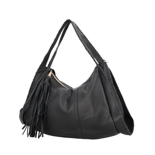 Tosca Blu borsa a spalla Africa colore nero