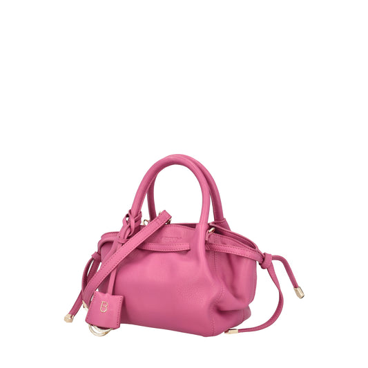 ToscaBlu  Borsa a mano mini Sidney in pelle colore fucsia