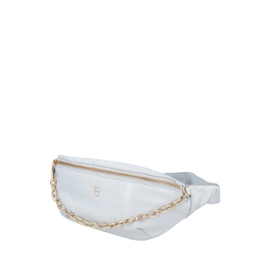 ToscaBlu  Marsupio Evelyn in pelle colore azzurro