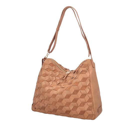 Tosca Blu borsa a spalla Susan colore biscotto