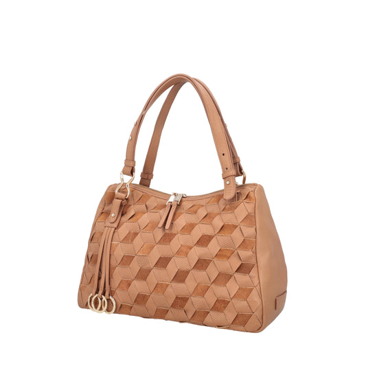 Tosca Blu borsa a spalla Susan colore biscotto