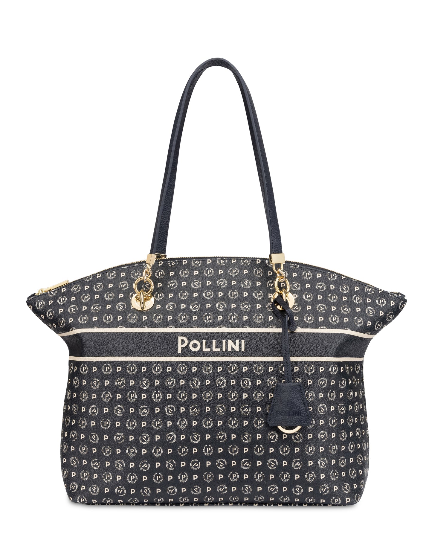 Pollini Tote Bag Heritage Marina Blu