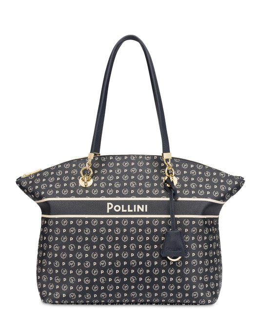 Pollini Tote Bag Heritage Marina Blu