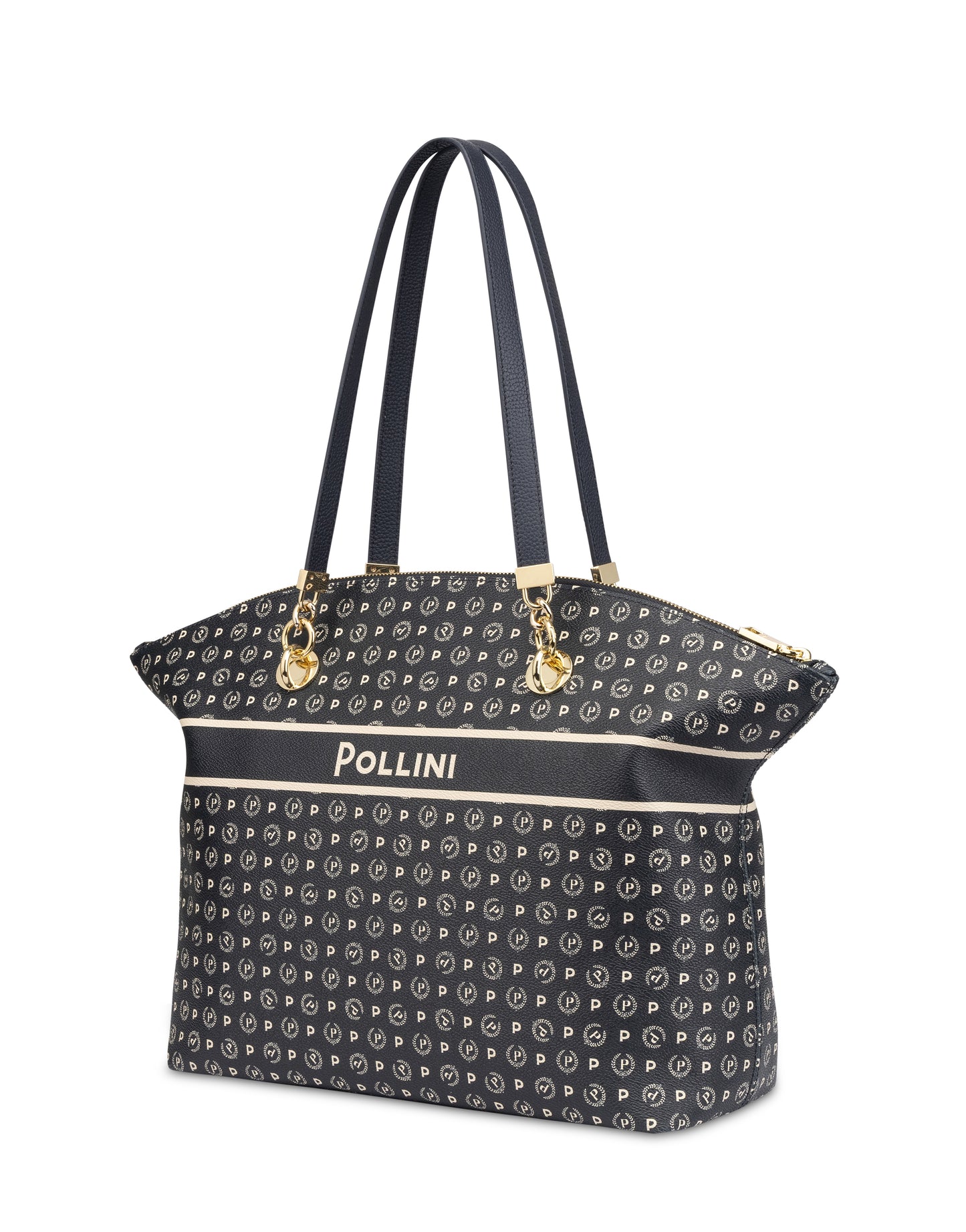 Pollini Tote Bag Heritage Marina Blu