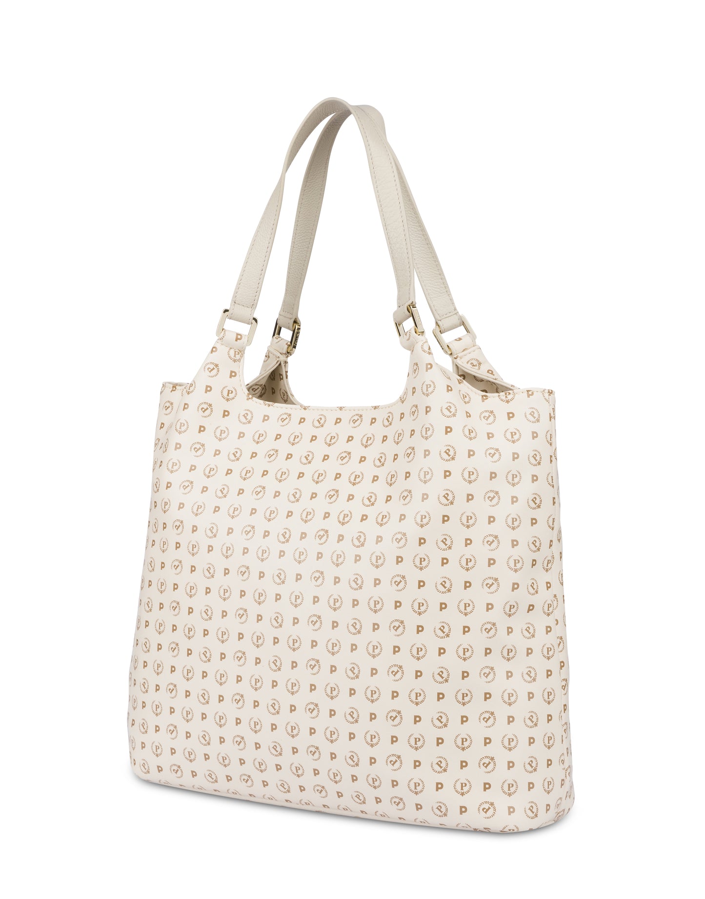 Pollini Tote Bag Heritage Soft Relief Avorio/avorio