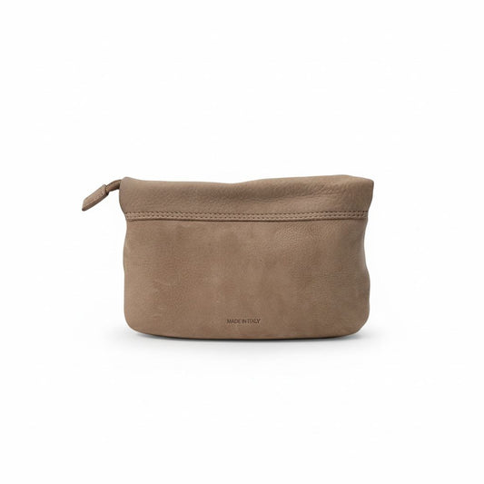 Borsa a Spalla 'Tracolla' in Nabuk Malva - Pelletteria Veneta