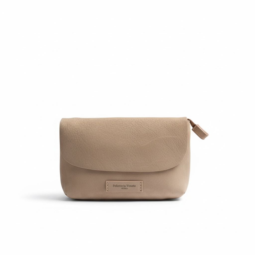 Borsa a Spalla 'Tracolla' in Nabuk Malva - Pelletteria Veneta