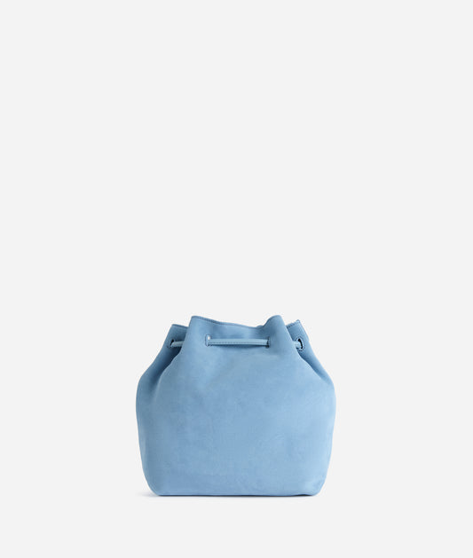 Tribal Leather borsa secchiello Azzurro Cielo Alviero Martini