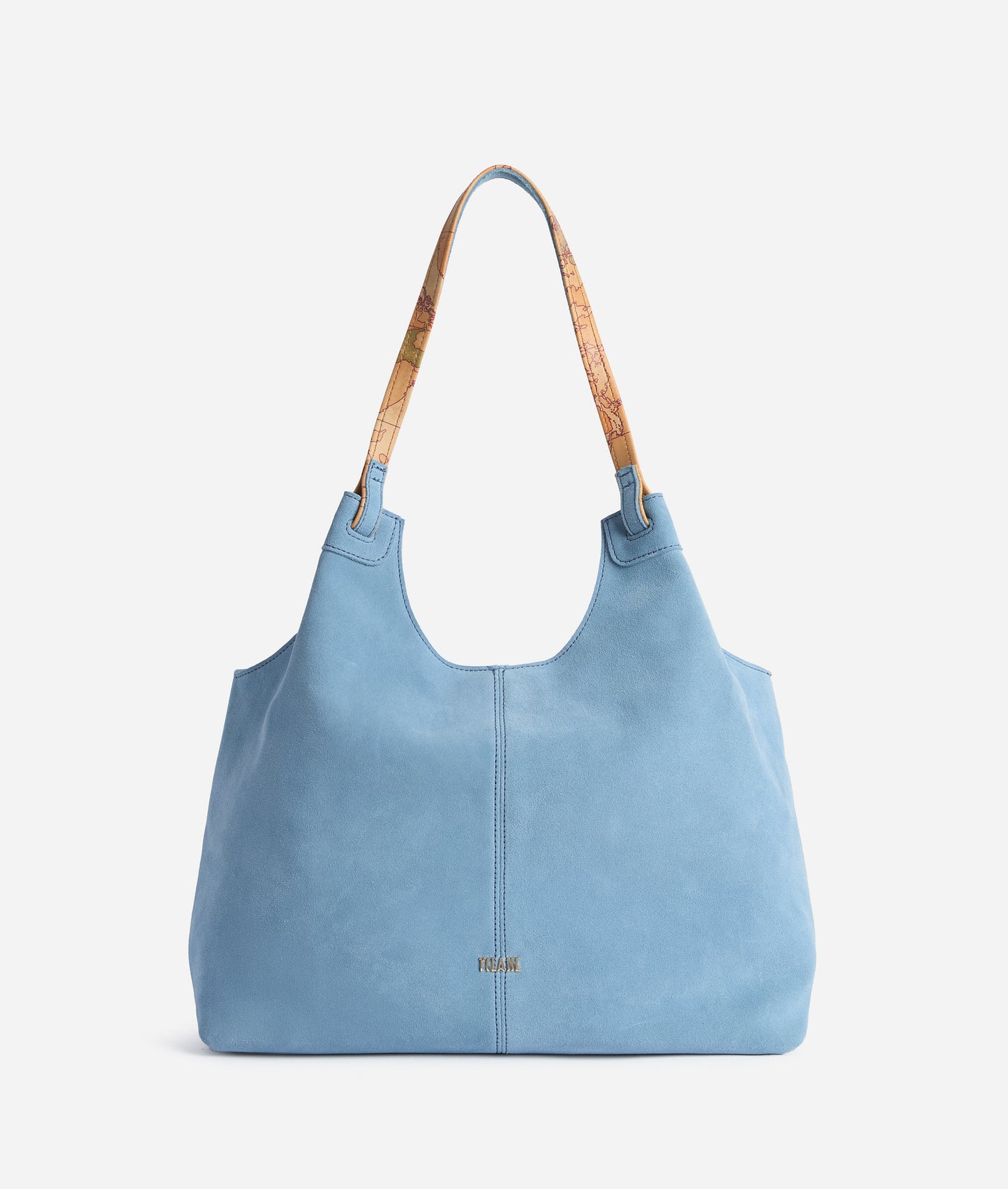 Tribal Leather borsa sottospalla Azzurro Cielo Alviero Martini