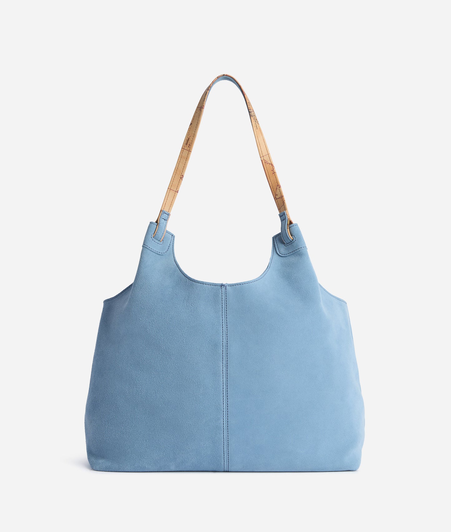 Tribal Leather borsa sottospalla Azzurro Cielo Alviero Martini