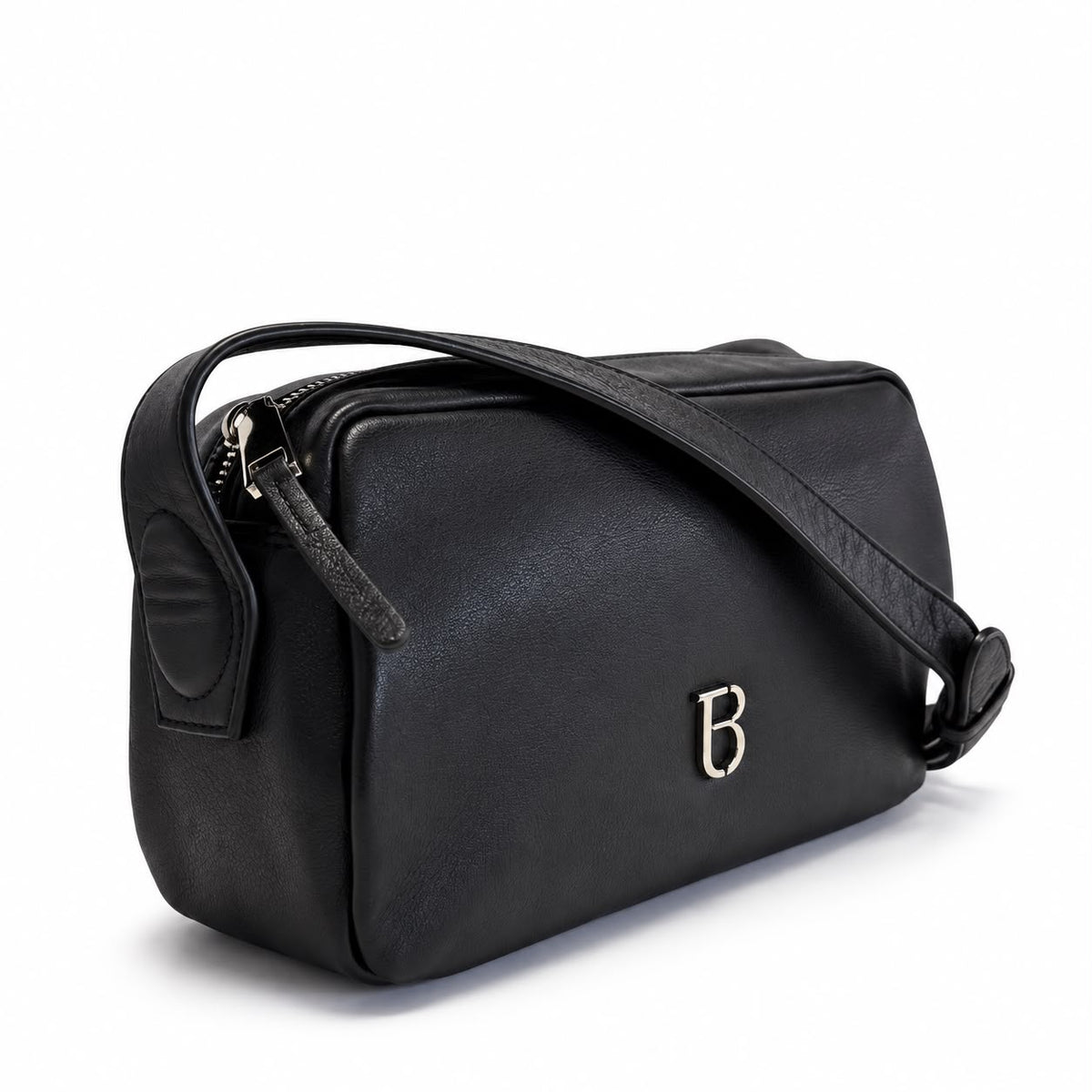 Tosca Blu borsa a Tracolla in pelle Evelyn colore nero