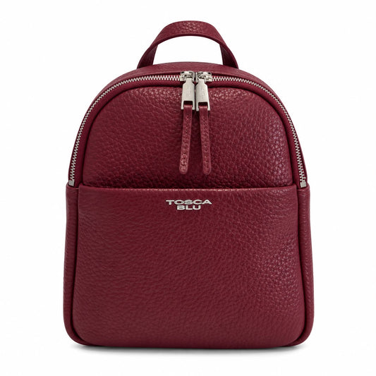 ToscaBlu  Zaino in pelle Citylife colore rosso scuro