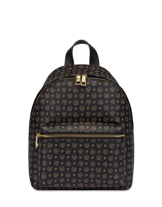 Pollini Linea Heritage Zaino Heritage Logo Classic Nero/nero