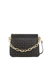 Carica l&#39;immagine nel visualizzatore di Gallery, Linea Heritage Borsa A Spalla Heritage Pvc Nero/nero
