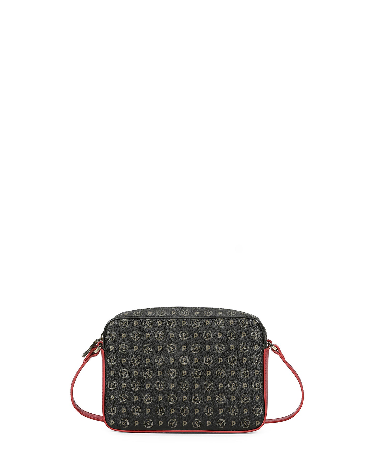 Linea Heritage Borsa A Tracolla Heritage Logo Classic Nero/lacca