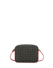 Carica l&#39;immagine nel visualizzatore di Gallery, Linea Heritage Borsa A Tracolla Heritage Logo Classic Nero/lacca
