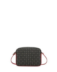 Linea Heritage Borsa A Tracolla Heritage Logo Classic Nero/lacca