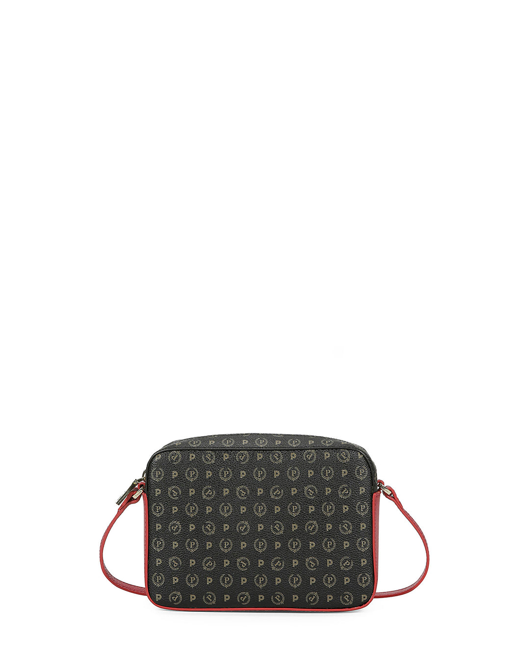 Linea Heritage Borsa A Tracolla Heritage Logo Classic Nero/lacca
