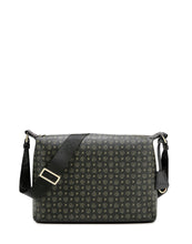 Carica l&#39;immagine nel visualizzatore di Gallery, Linea Heritage Borsa Hobo Heritage Logo Classic Nero/nero

