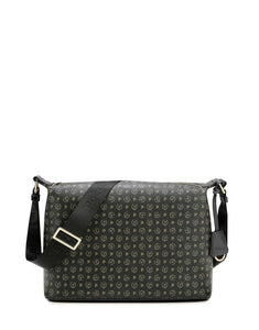 Linea Heritage Borsa Hobo Heritage Logo Classic Nero/nero