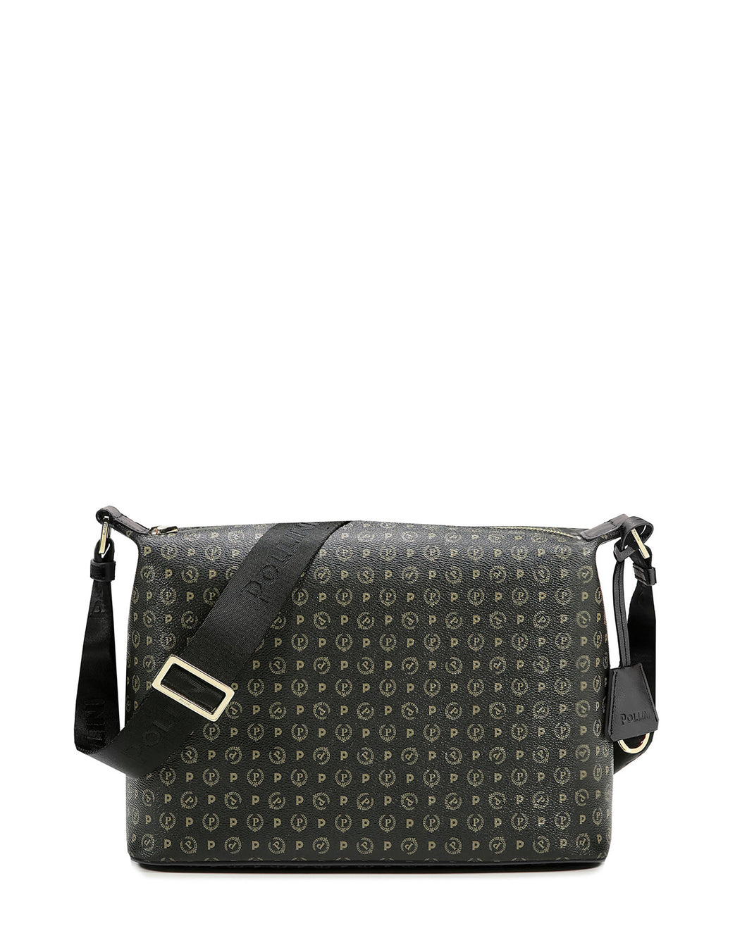 Linea Heritage Borsa Hobo Heritage Logo Classic Nero/nero