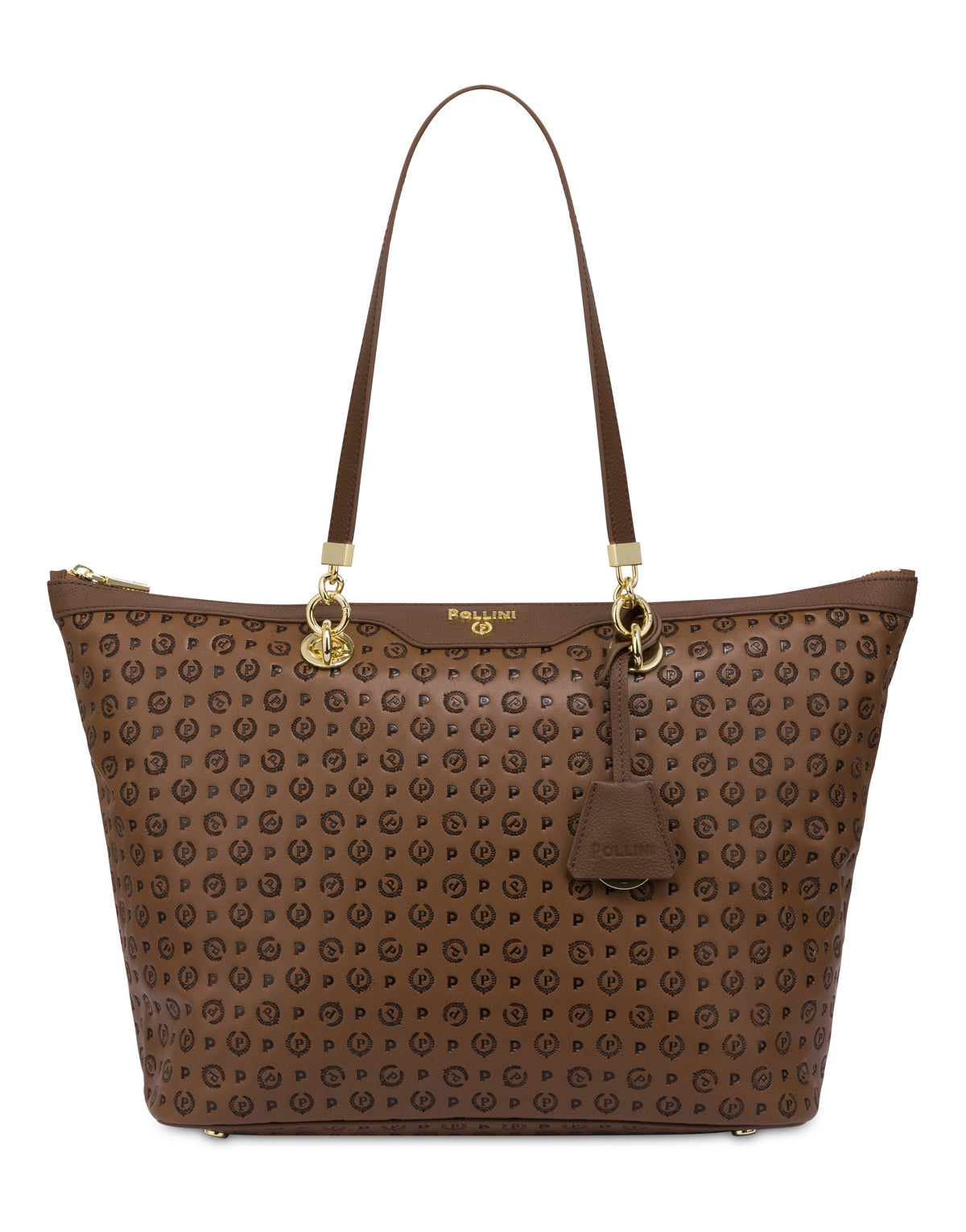 Pollini Linea Heritage Shopping Bag Heritage Overtone Tan/marrone