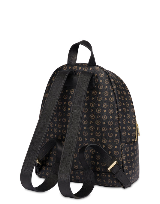 Pollini Linea Heritage Zaino Heritage Logo Classic Nero/nero