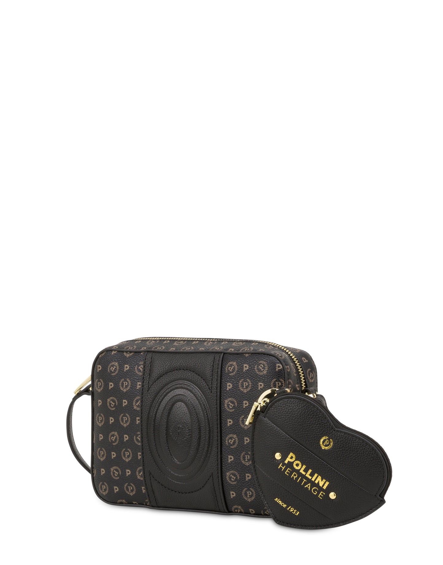 Linea Heritage Borsa A Tracolla Heritage 70 Nero/nero.
