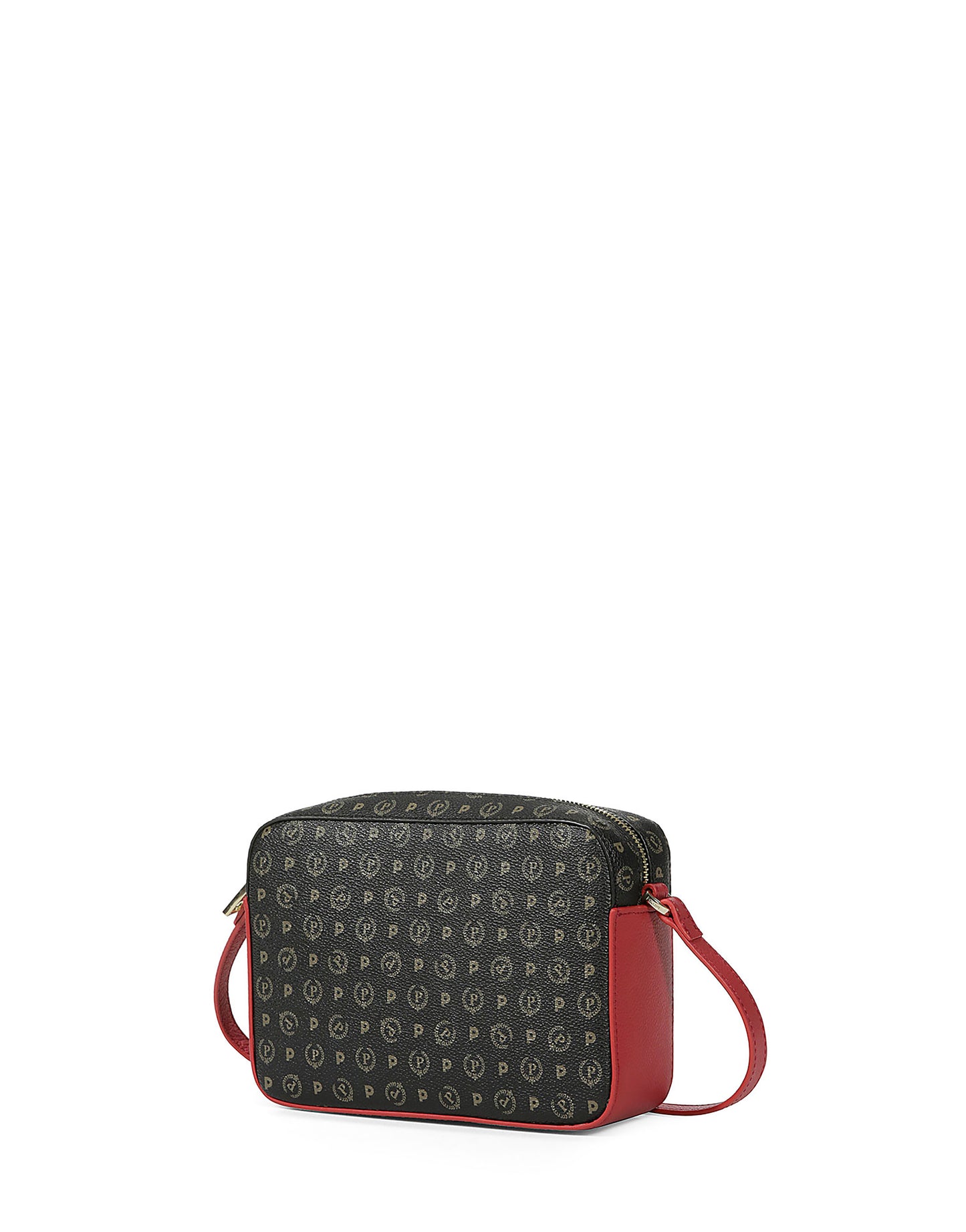 Linea Heritage Borsa A Tracolla Heritage Logo Classic Nero/lacca