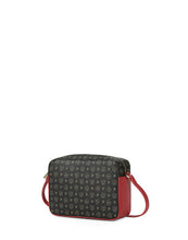 Carica l&#39;immagine nel visualizzatore di Gallery, Linea Heritage Borsa A Tracolla Heritage Logo Classic Nero/lacca
