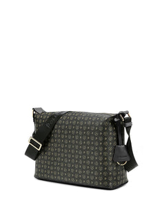 Linea Heritage Borsa Hobo Heritage Logo Classic Nero/nero