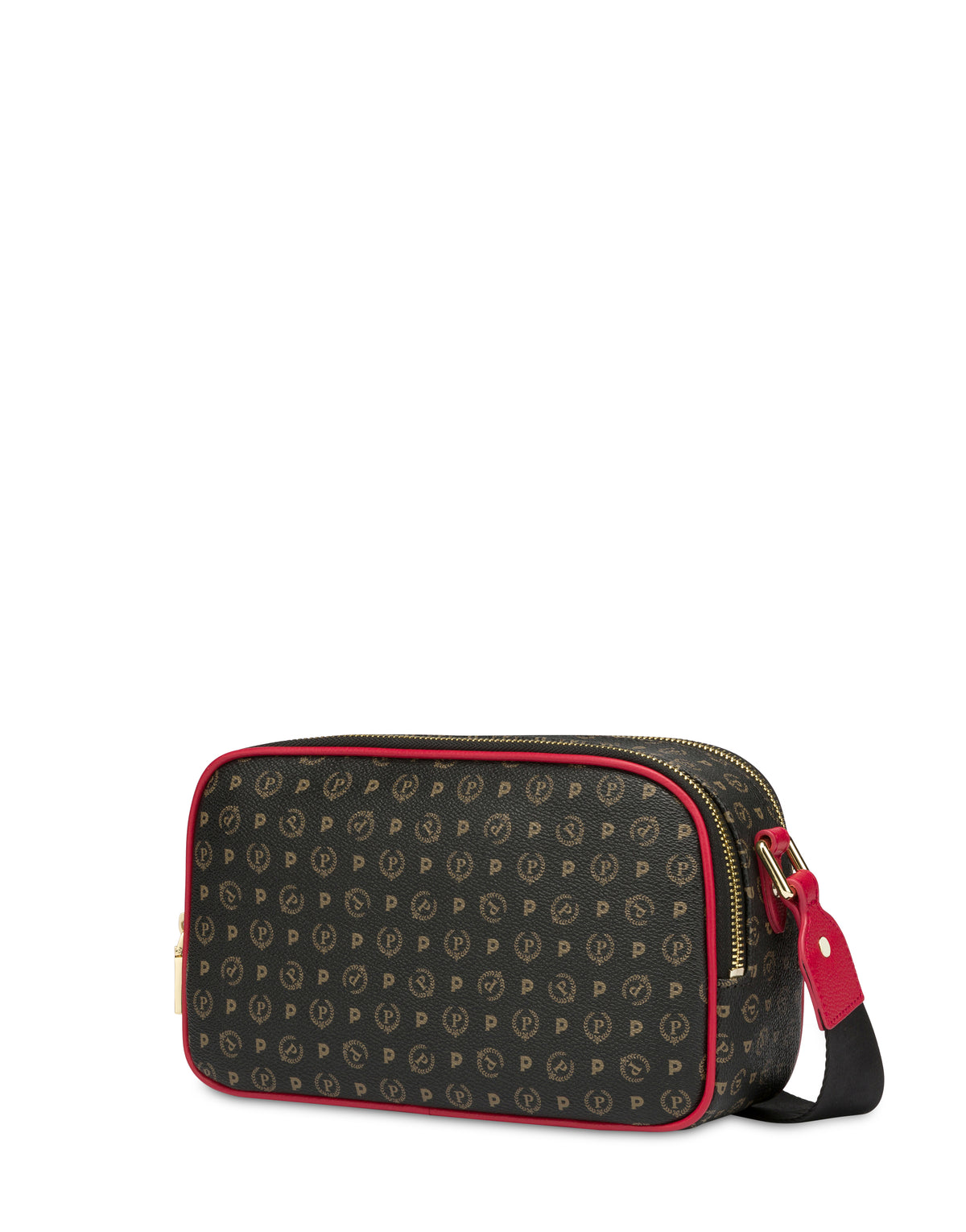 Pollini Linea Heritage Camera Bag Heritage Logo Classic Nero/lacca