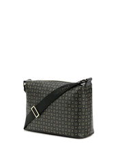 Carica l&#39;immagine nel visualizzatore di Gallery, Linea Heritage Borsa Hobo Heritage Logo Classic Nero/nero
