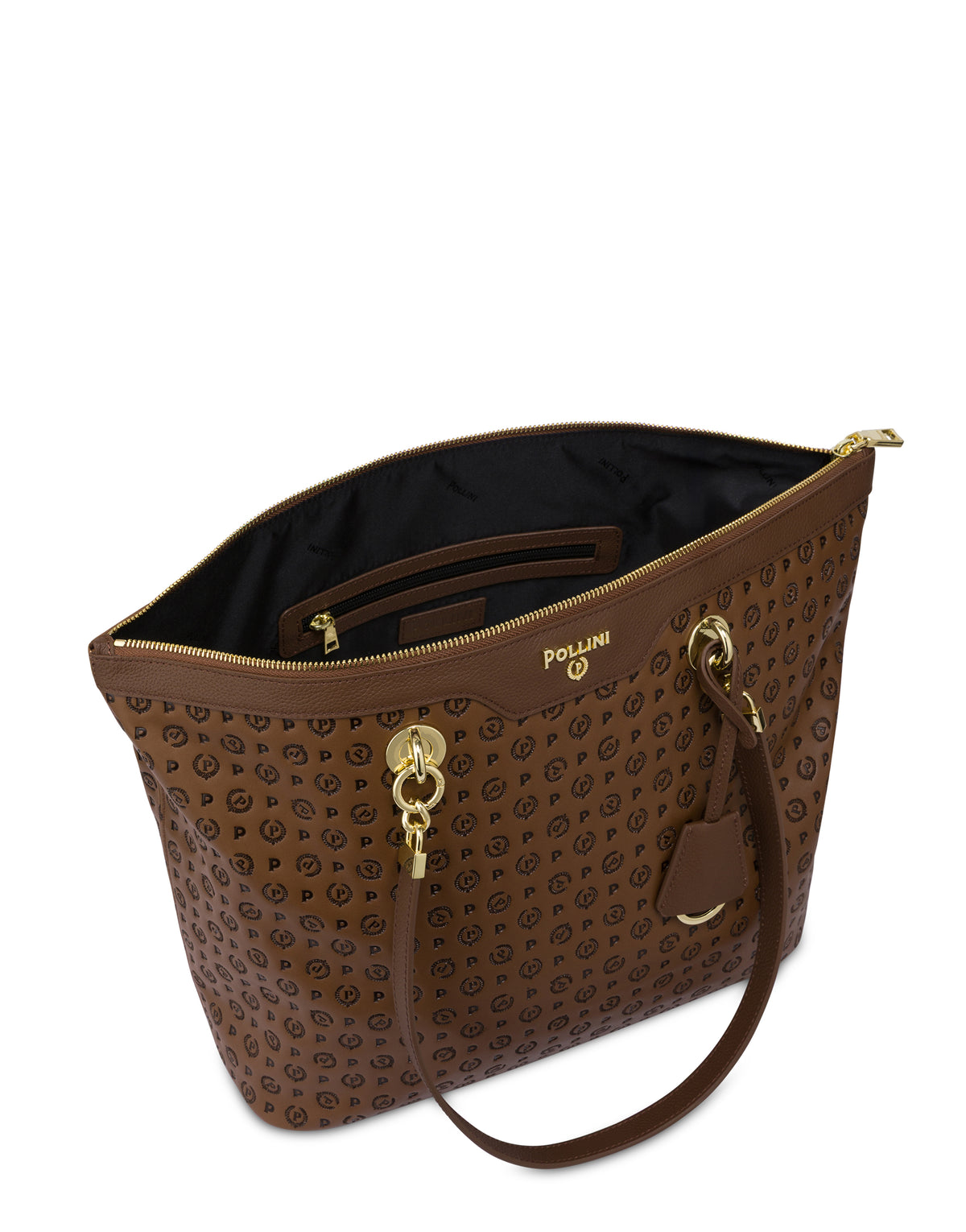 Pollini Linea Heritage Shopping Bag Heritage Overtone Tan/marrone