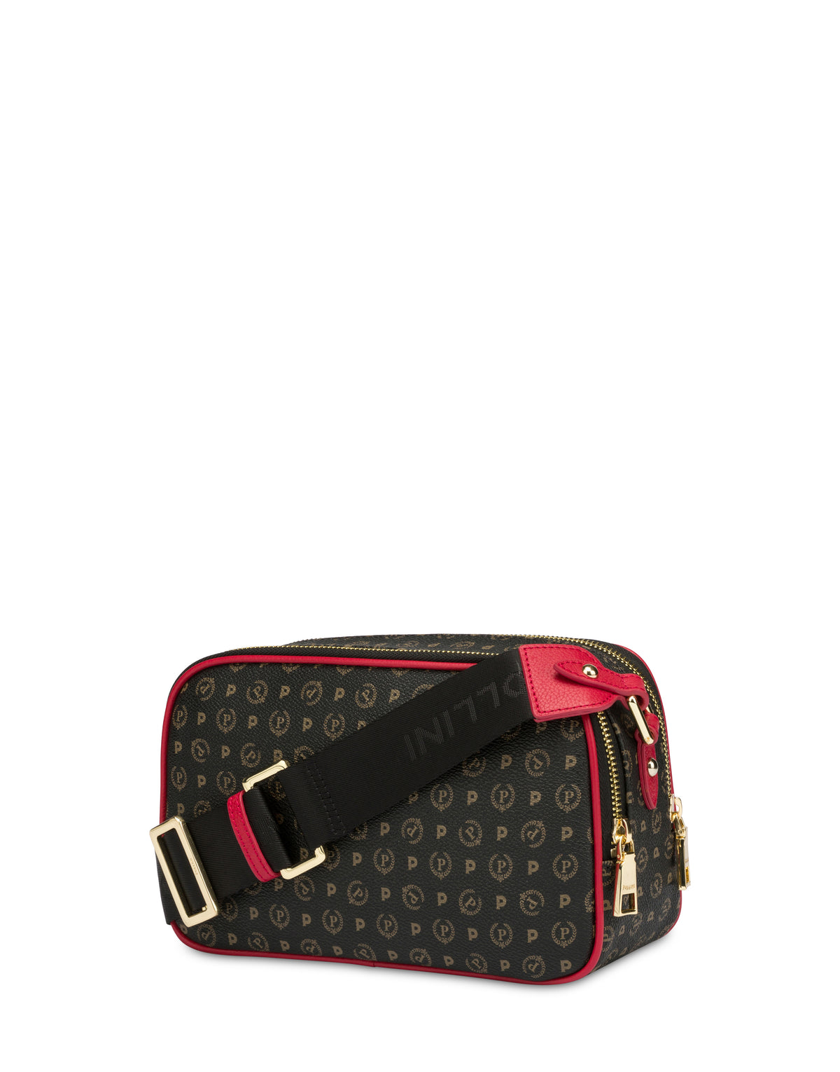 Pollini Linea Heritage Camera Bag Heritage Logo Classic Nero/lacca