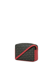 Carica l&#39;immagine nel visualizzatore di Gallery, Linea Heritage Borsa A Tracolla Heritage Logo Classic Nero/lacca
