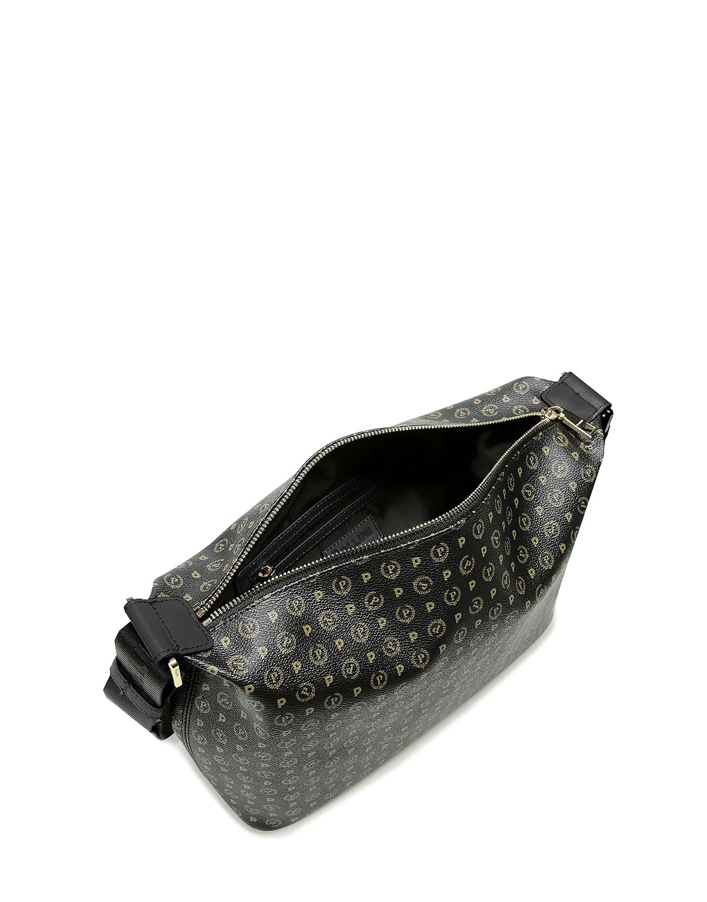 Linea Heritage Borsa Hobo Heritage Logo Classic Nero/nero