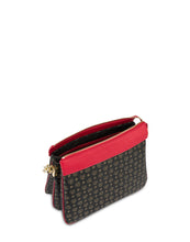 Carica l&#39;immagine nel visualizzatore di Gallery, Linea Heritage Borsa A Spalla Heritage Pvc Nero/lacca
