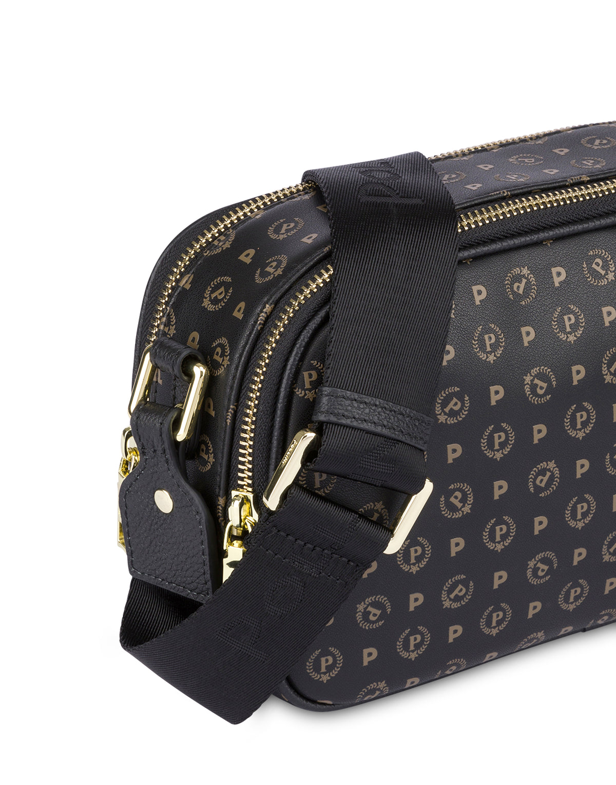 Pollini Linea Heritage Camera Bag Heritage Soft Touch Nero/nero