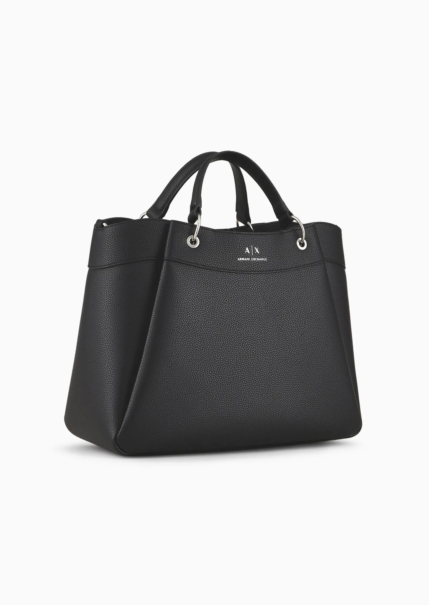 Borsa shopper sagomata grande con doppi manici