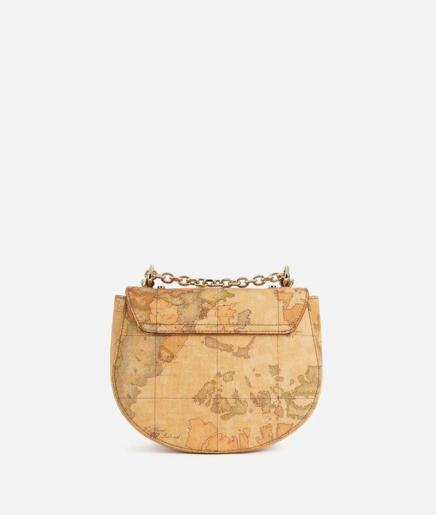 Art.C E049 6000 Tracollina tonda in tessuto stampa Geo Classic Naturale