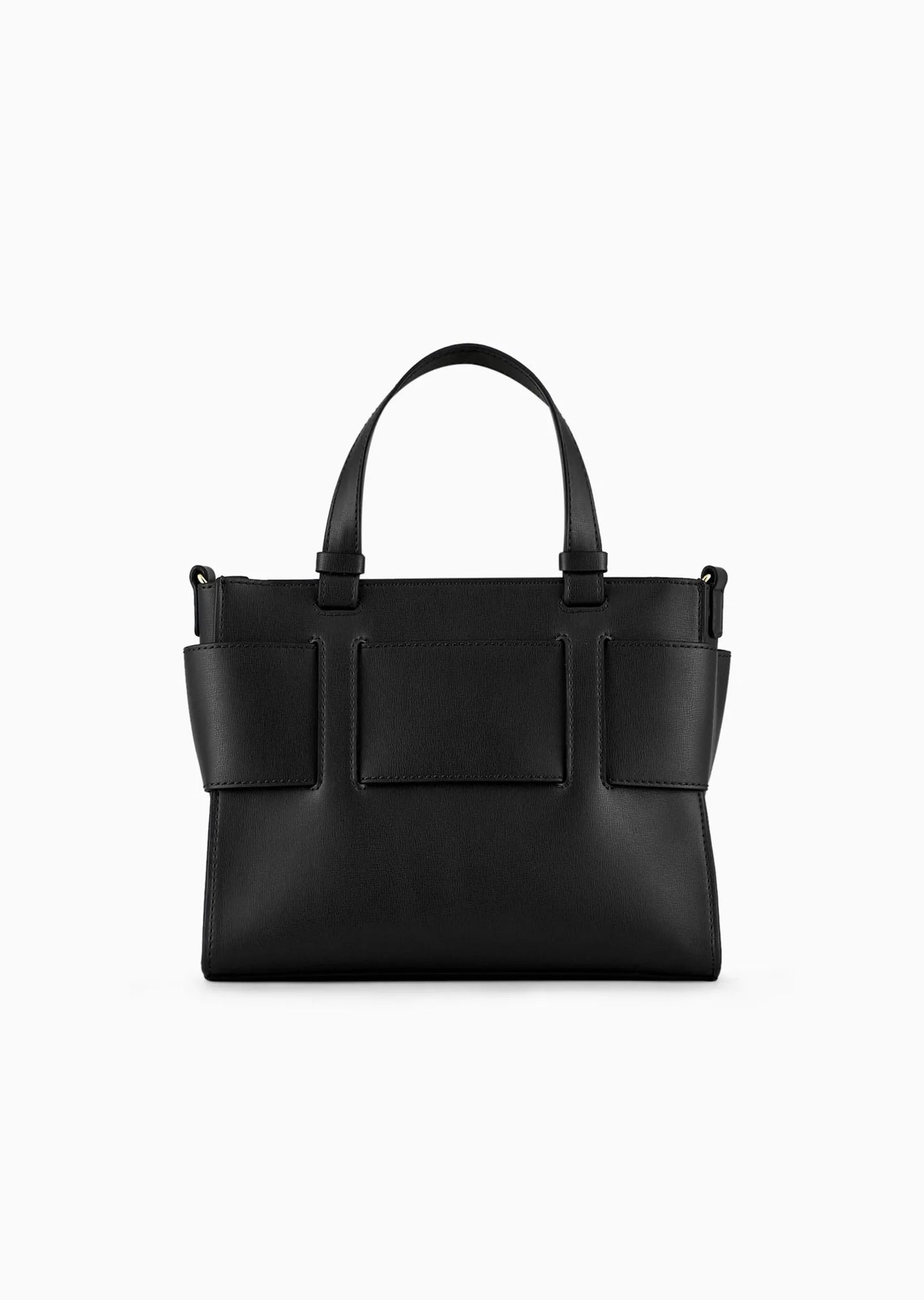 Tote bag media con doppi manici e tracolla