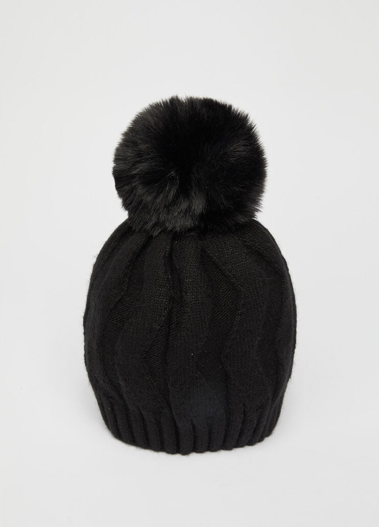 Cappello con pompon