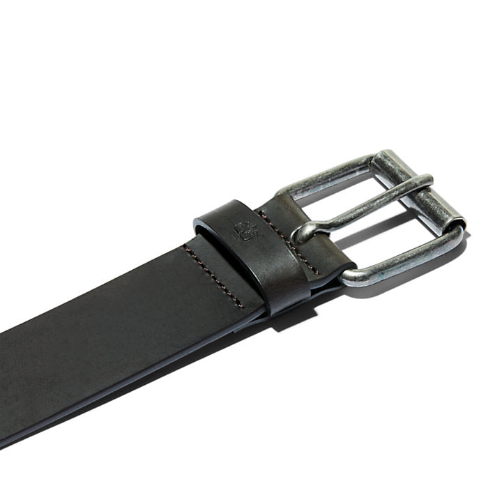 CINTURA IN PELLE DA UOMO IN MARRONE SCURO