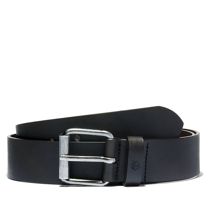 CINTURA IN PELLE DA UOMO IN MARRONE SCURO
