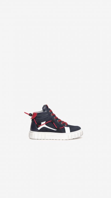 Art. I134151M/207 Sneakers Teens da Ragazzo in Pelle e Camoscio