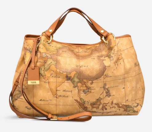 Art.C N147 6000 Geo Classic Borsa grande a mano Castelli Calzature Pelletteria