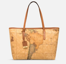 Carica l&#39;immagine nel visualizzatore di Gallery, Art.C D007 6000 Geo Classic Borsa shopping grande
